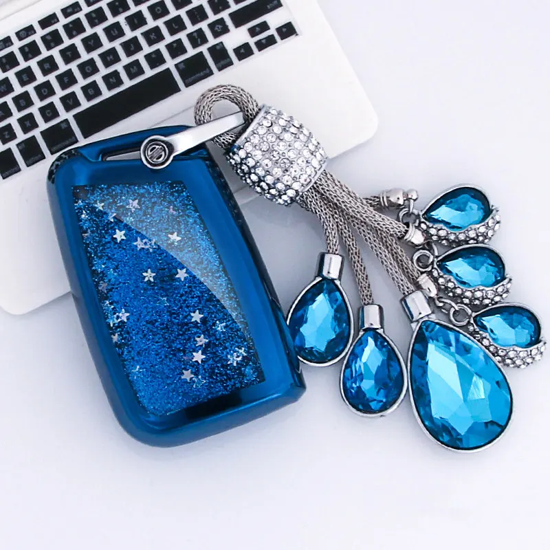 

Fashion Car Key Protection Case Cover Protector For Volkswagen VW Tiguan MK2 Magotan Passat B8 CC 2017 2018 For Skoda Superb A7