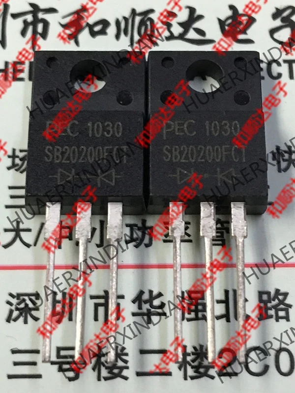20 шт./лот SB20200FCT детей ТЭК TO-220F 200V 20A