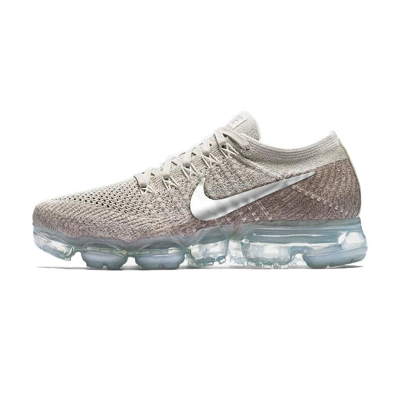 Аутентичные женские кроссовки для бега от Nike Air VaporMax Flyknit, легкие АМОРТИЗИРУЮЩИЕ НЕСКОЛЬЗЯЩИЕ прочные уличные кроссовки для фитнеса - Цвет: 849557-202