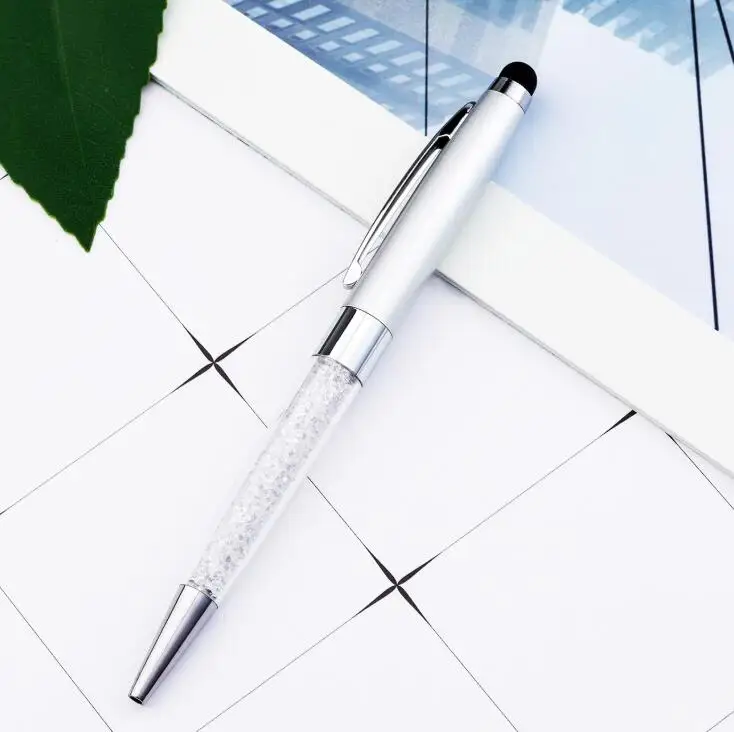 Сенсорный экран Шариковая ручка Гравировка Логотип частная шариковая ручка на заказ многофункциональная бизнес офисная Ручка канцелярия для учеников - Цвет: 05