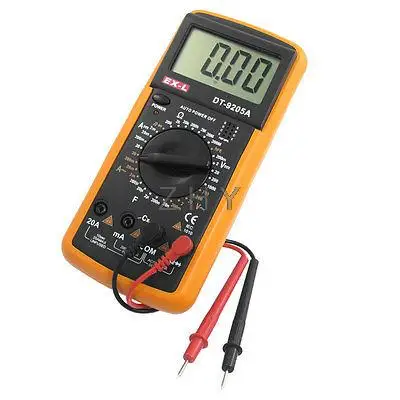 

AC DC Plastic Casing Voltmeter Ohmeter Multi Fuction Digital Multitester