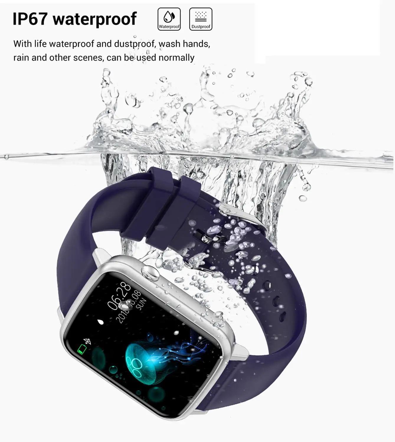 MELANDA, женские водонепроницаемые Смарт-часы, Bluetooth, умные часы, монитор сердечного ритма, фитнес-трекер, relogio, Смарт-часы, reloj inteligente