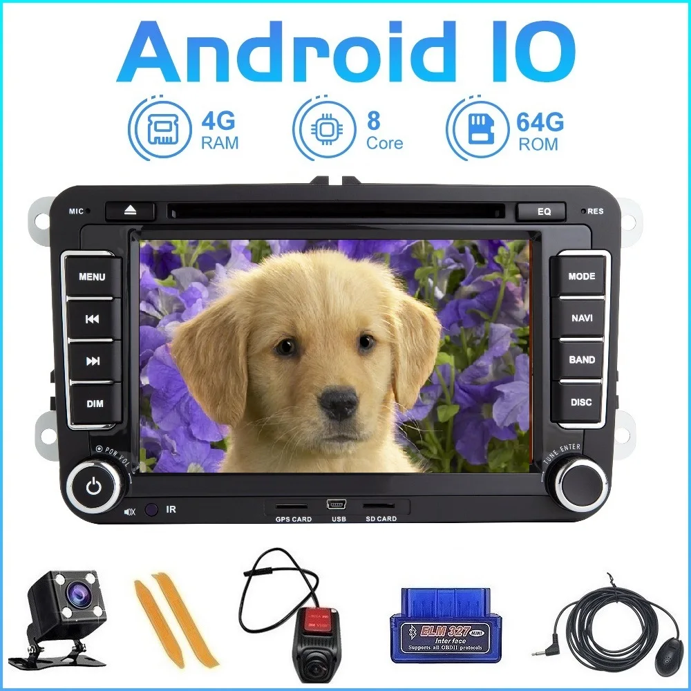 Zltoopai 8 &quotAndroid 10 для Volkswagen VW Passat Touran Tiguan Seat Jetta Golf T5 DVD CD GPS навигация автомобильный