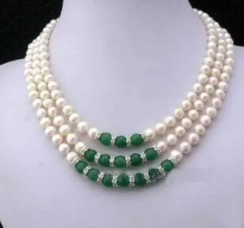 

wholesale Charming Jewelry freshwater pearl andNatural Stone necklace