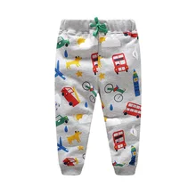 Детские брюки с принтом в западном стиле; ; повседневные брюки; детские брюки в европейском и американском стиле; весна года; Новое поступление