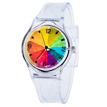 

Kids Watch New Creative Fruit Pattern Seven Color Silicone Student Sports Electronic Watch relogio infantil умные часы для детей