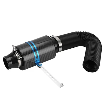 

New 3 Inch Filter Box Universal Car Suv Induction Cold Air Intake System+Intake Hose