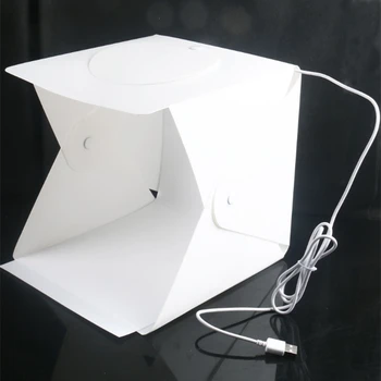 

LED Folding Light Box Portable Photography Photo Studio Softbox Brightness Light Box for DSLR Camera