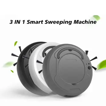 

3 IN 1 Non-noise Multi-function Robot Vacuum Cleaner Cleaning Machine Intelligent Charging Vacuum Cleaner Sweeping Machine
