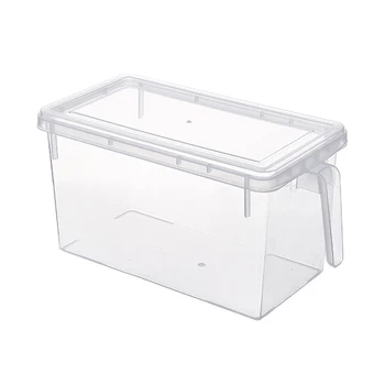 

Kitchen Food Storage Container Case Refrigerator Crisper Box with Handle Multifunctional Hogard