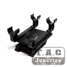 Тактическая 4Q независимая стрела оболочки ремень Перевозчик Для 12ga оболочки 360 градусов. Вращение регулируемая оболочка Ремень Перевозчик для " Ширина ремня