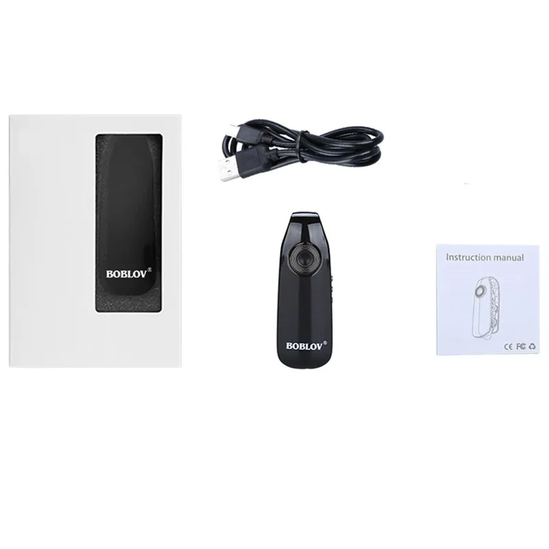 Boblov 007 Mini Camcorders Voice Recorder Police Pen Camara Body