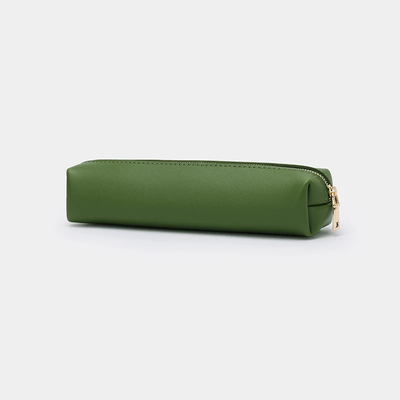 

Korean version of college student texture pen bag ins simple retro men and women junior high school small capacity gift statione