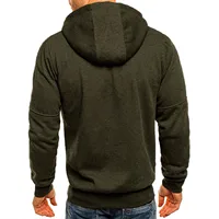 Men's Casual Hooded Sweatshirt Autumn Winter Zipper Sweatshirt Oversized  Brand Sportswear High Quality Casual Sportswear 2023 - Image 3