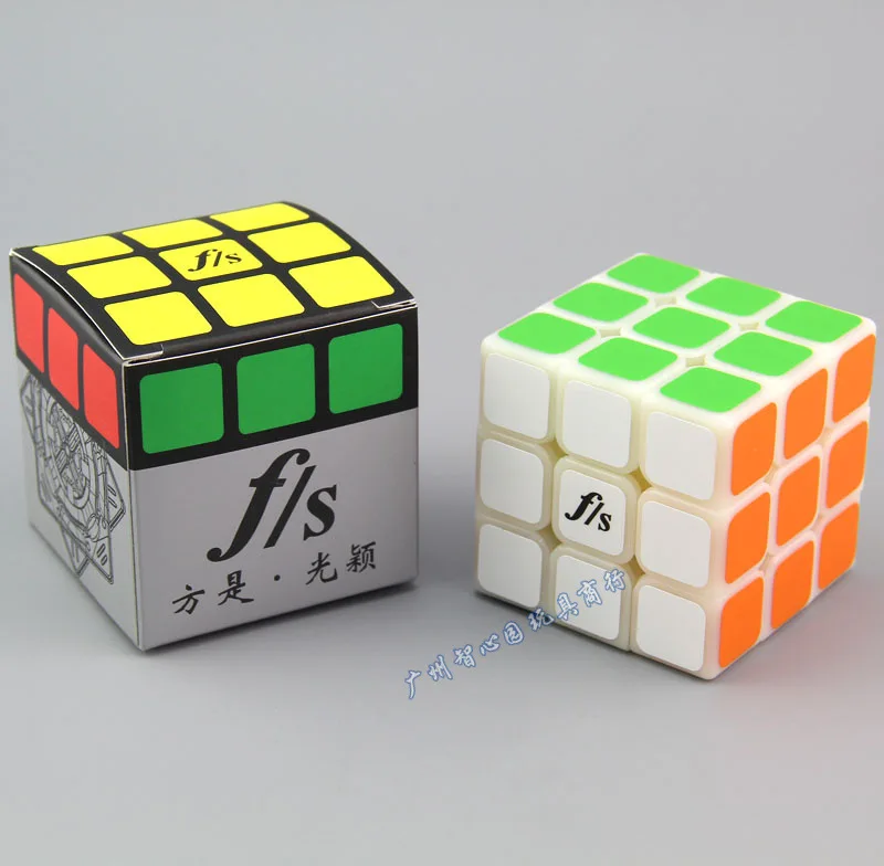 

Party Is Light Ying Three Layer Rubik's Cube Primary Color End Game Only Smooth Light Three Layer Rubik's Cube Educational Toy
