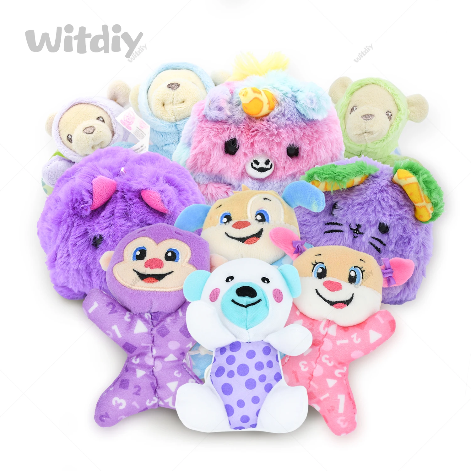 Witdiy furry doll Very cost-effective little doll/buy one get one free