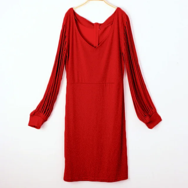 Fashion-Women-s-Solid-Color-Sequins-V-neck-Simple-Nightclub-Stitching-Shiny-Round-Neck-Sheath-Summer.jpg_640x640 (2)