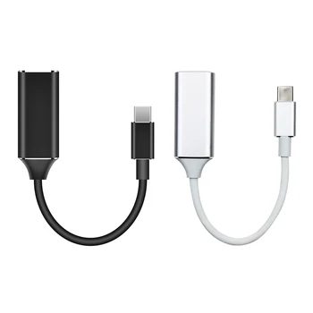 

The new USB-C Type-C To HDMI Typec to HDMI mobile phone projection screen HD converter 4K30Hz headphone adapter cable converter