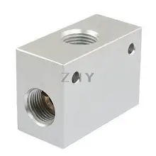 ST-04 G 1/" Соединительная труба с отверстием пневматического воздушного управления челнок Vlave