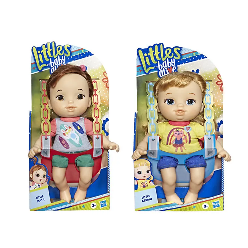 Детская кукла Hasbro Littles Baby Alive милая силиконовая Reborn реалистичные виниловые