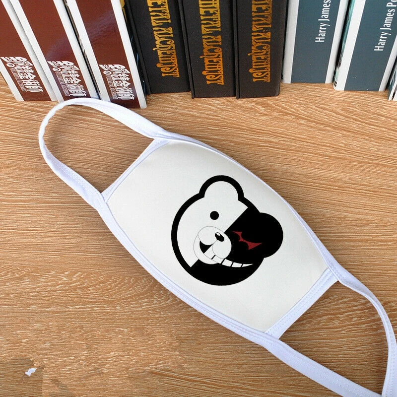 Danganronpa  Face Mask -  Monokuma Cosplay