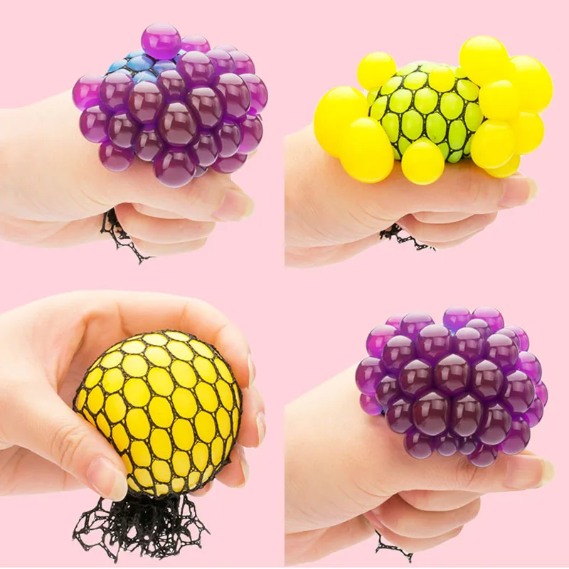 New and strange children pinch to vent strange and weird gadgets fun creative squeeze grape ball
New and strange children pinch to vent strange and weird gadgets fun creative squeeze grape ball
