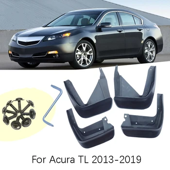 

Set of 4 car Front and Rear Splash Guard Mud Flaps mudguards fender For Acura TL 2019-2020 car Accessories