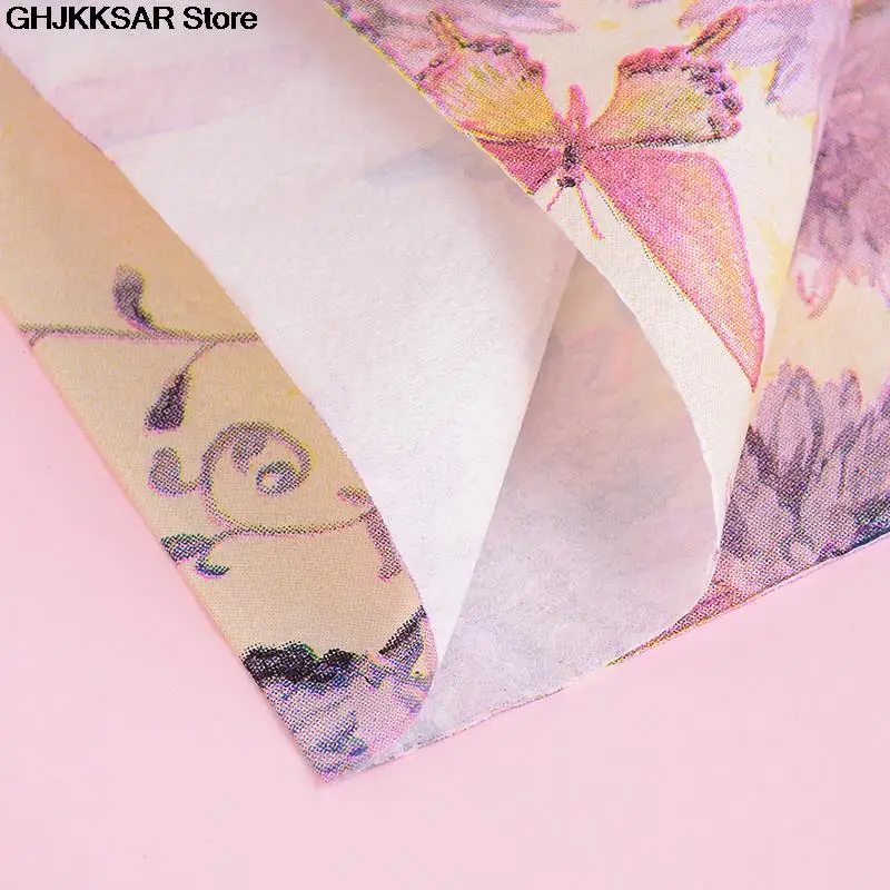 Disposable Tableware Paper Napkins 20Pcs/Bag Napkins Paper Butterfly Decoupage Napkin Paper Tissue for Xmas Wedding Decor Party Table Supplies