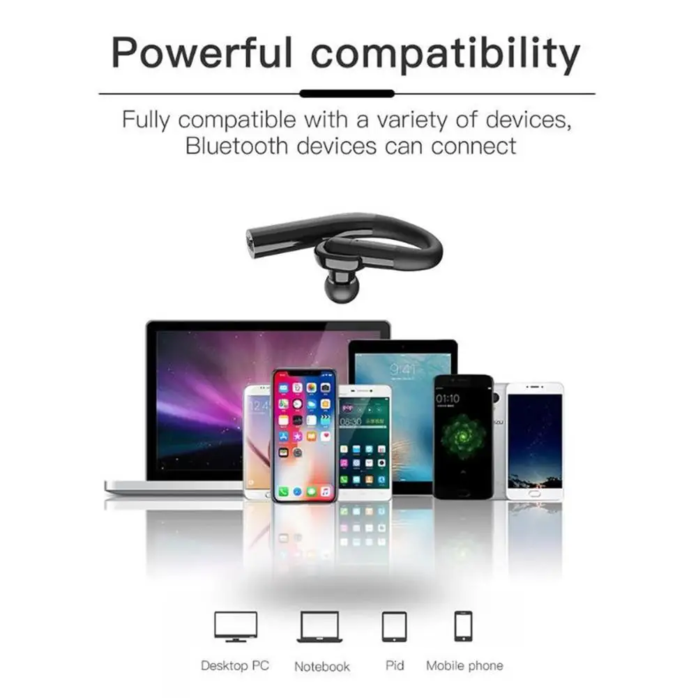 IP67 Waterproof Noise Cancelling Stereo Earphone Bluetooth Headphone Headset On Ear for IOS Android Samsung iPhone XR XS X HTC