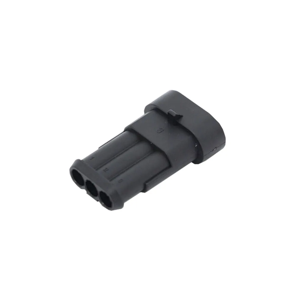 100 conjuntos kit 3 pinos amp tyco15 01