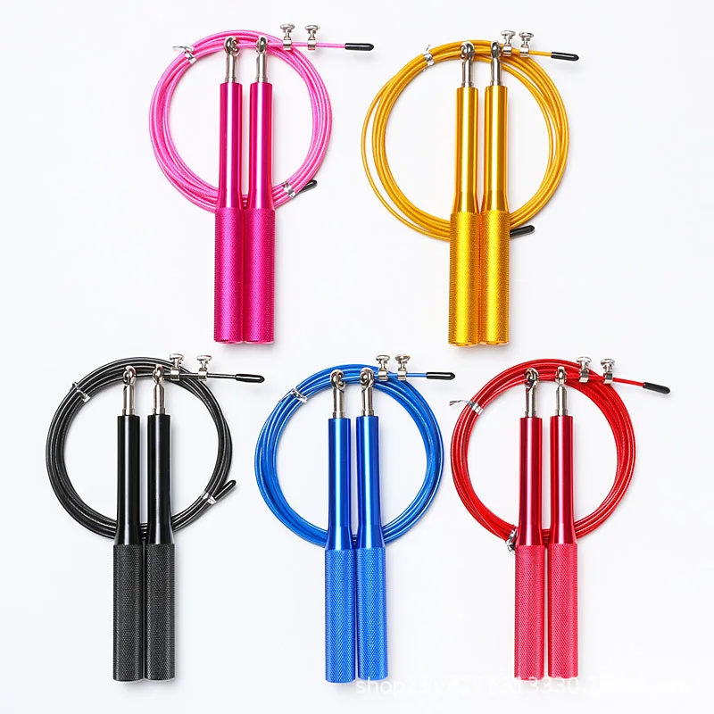 

For Both Men And Women Multi-color Aluminium Alloy Metal Handle Jump Rope Adjustable Students the Academic Test for the Junior H