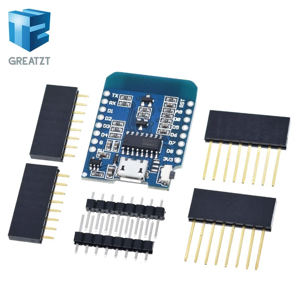 Esp8266 D1 Mini Pro Wifi макетная плата Nodeu Ws2812 Rgb Dht11 Dht22 Am2302 реле Ds18b20 Bmp180 мотор для Wemos Diy Kit
