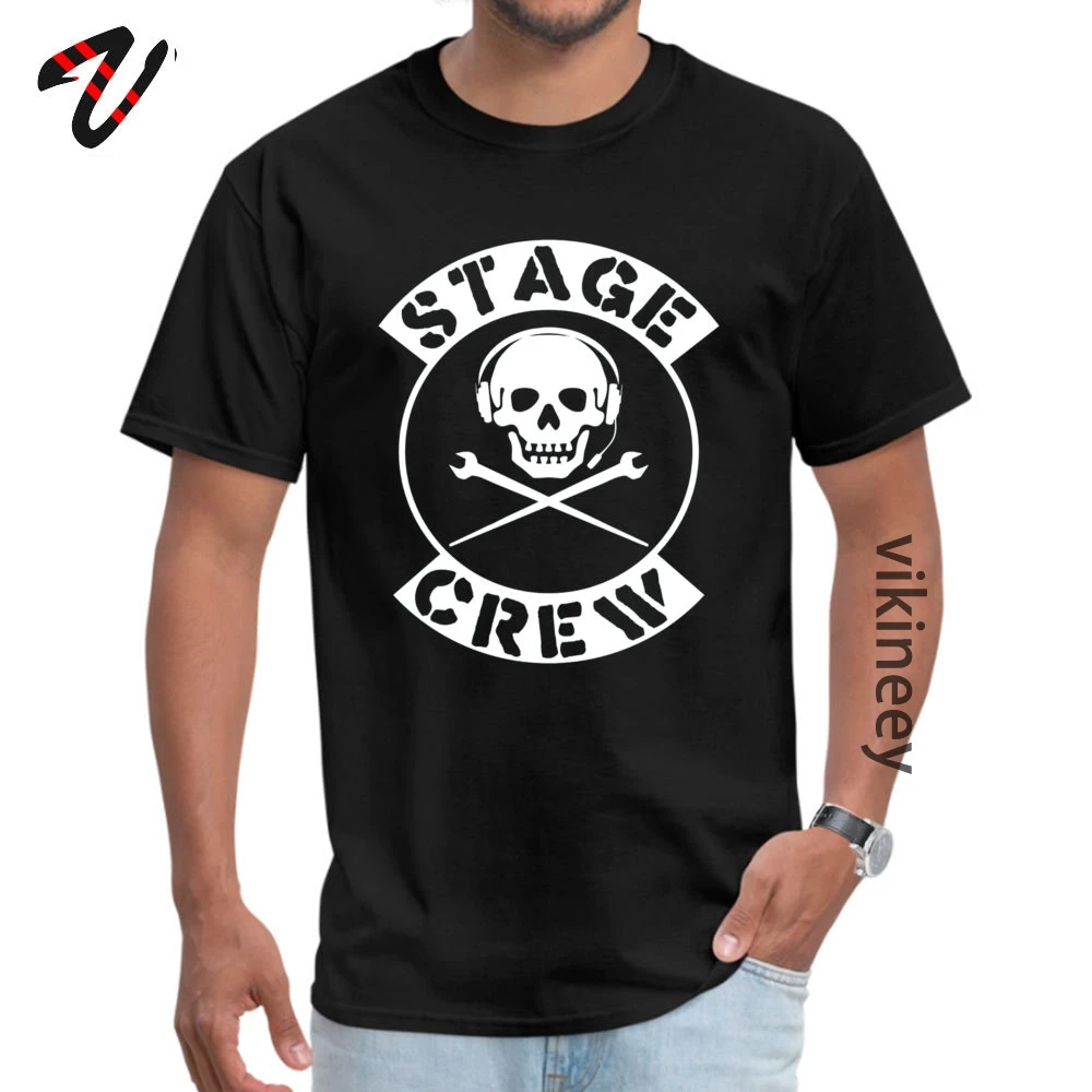 Stage Crew Men New Design Printed Tops &amp;amp; Tees O Neck Mother Day Pure Cotton Top T-shirts Cool Short Sleeve Tee Shirt Stage Crew 922 black