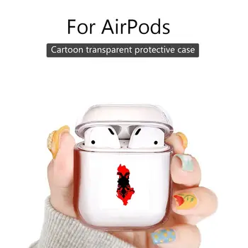 

Case For AirPods 1/2 pro Protective Cover Wireless Earphone Case Personality Albania Flag Map Body