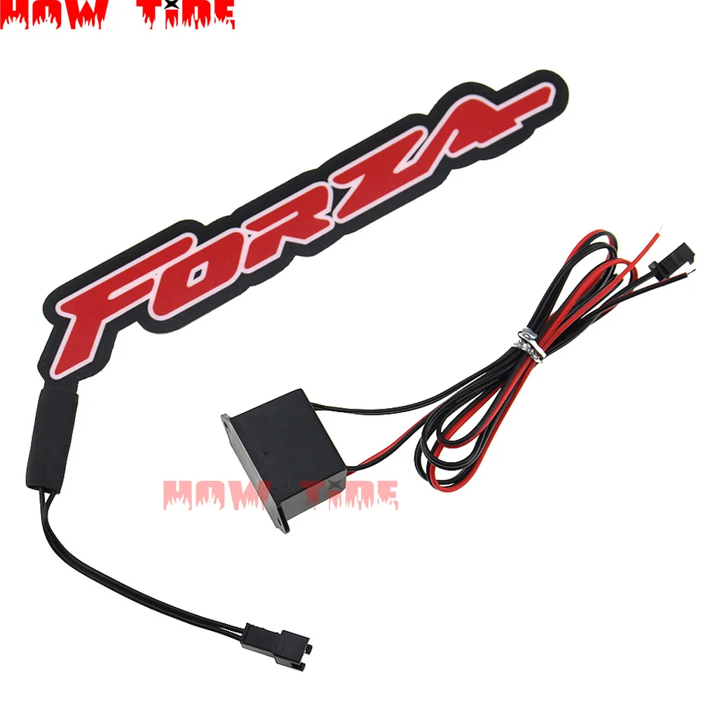

LED Motorcycle Wheels Fairing Helmet Tank Pad Decoration Logo Accessories Stickers Decals for Honda Forza 125 200 NSS300 SH300