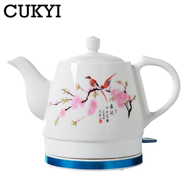 Ceramic Electric Kettle Porcelain Kettle Blue and White Porcelain Foam  Teapot Daily Kungfu Teapot Electric Tea Kettle - AliExpress