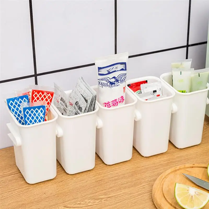 

1PC Combination Storage Box Wall-mounted Storage Bucket Fridge Organizer