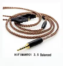 8cores Pure Copper Headphone Replacement Audio Cable for HD600 HD650 HD525 HD545 HD565 HD580