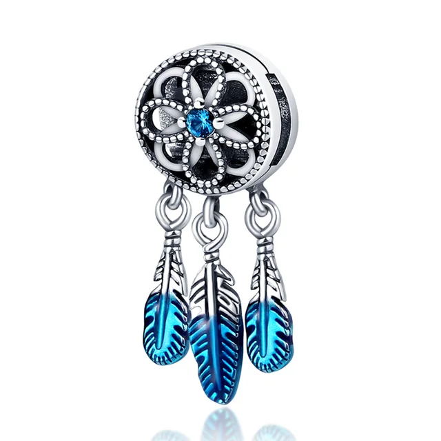 Genuine 925 sterling silver marine animal hanging bead pendant suitable for original Pandora bracelet ladies fashion jewelry PAC103.