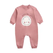 Barboteuse à manches longues pour filles, tenue de dessin animé