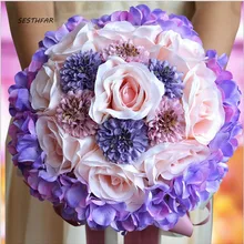 Свадебный букет букеты невесты букет шампанского для невесты искусственный букет цветов SPH046