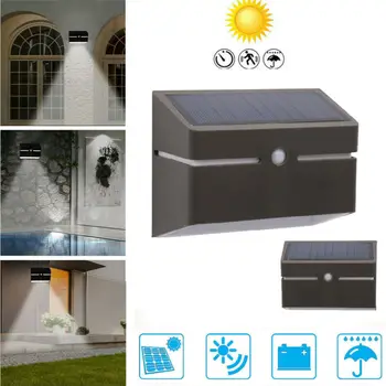 

2019 New DE Solar Light Lamp Outdoor Led Wireless Waterproof Wall Outside Garden Lighting Waterproof Lights Emergency Light