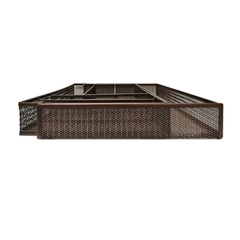 

Practical Rustproof Draining 6 Compartments Divider Utensil Tray Restaurant Home Office Kitchen Drawer Organizer Expandable