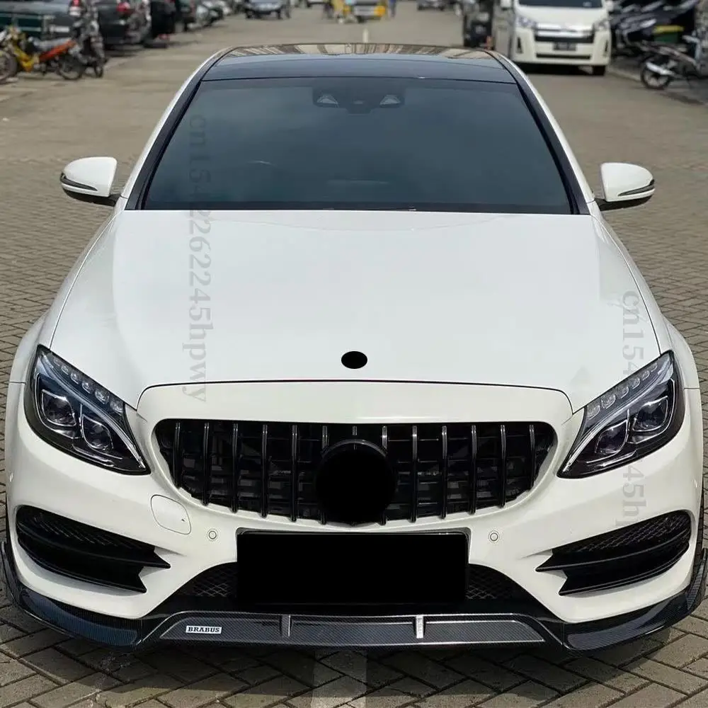 Stoßstangen Gitter Blende Vorne Mitte Für Mercedes C-Klasse W205 S205 Ab 2018 Amg Line