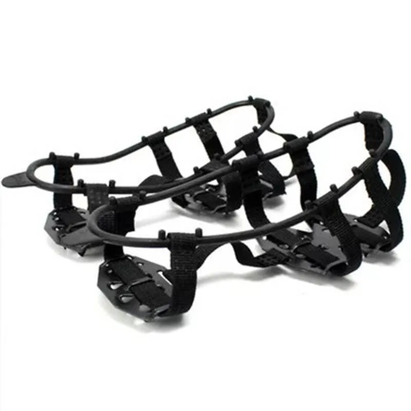 Crampons марганцевая сталь 24 зубья наружные альпинистские ледовые кошки