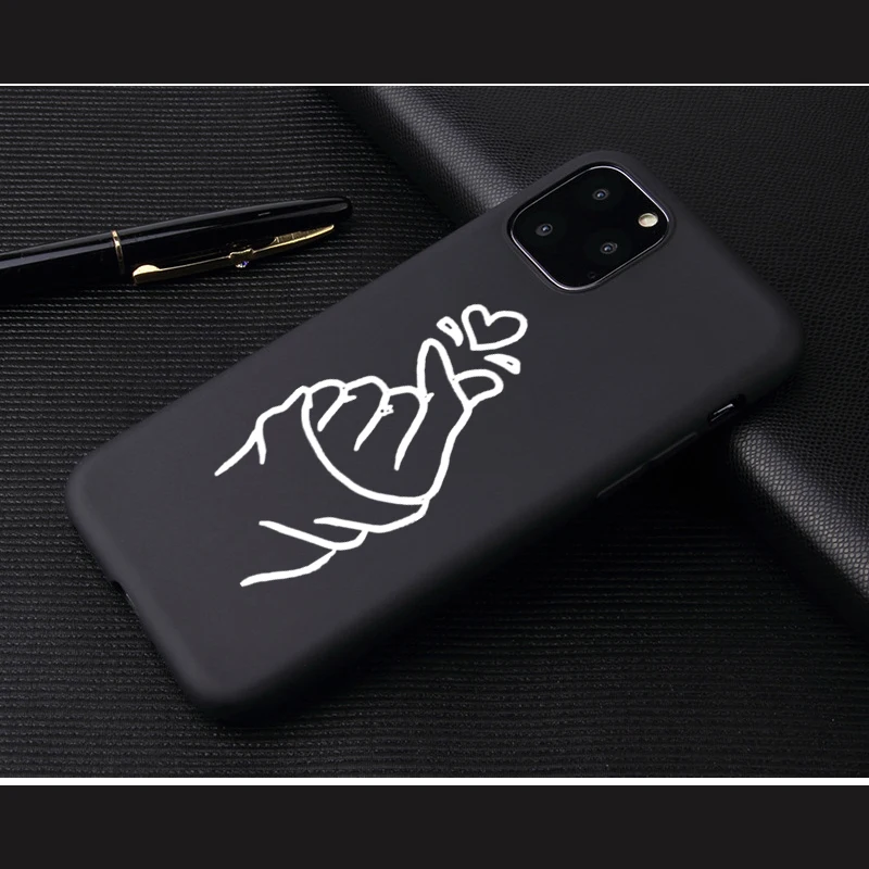 Креативный дизайн сексуальная девушка Мягкий силиконовый чехол s для iPhone 5 S SE X чехол для телефона для iPhone 6S 6 7 8 Plus XS Max XR 11Pro матовый чехол - Цвет: 07