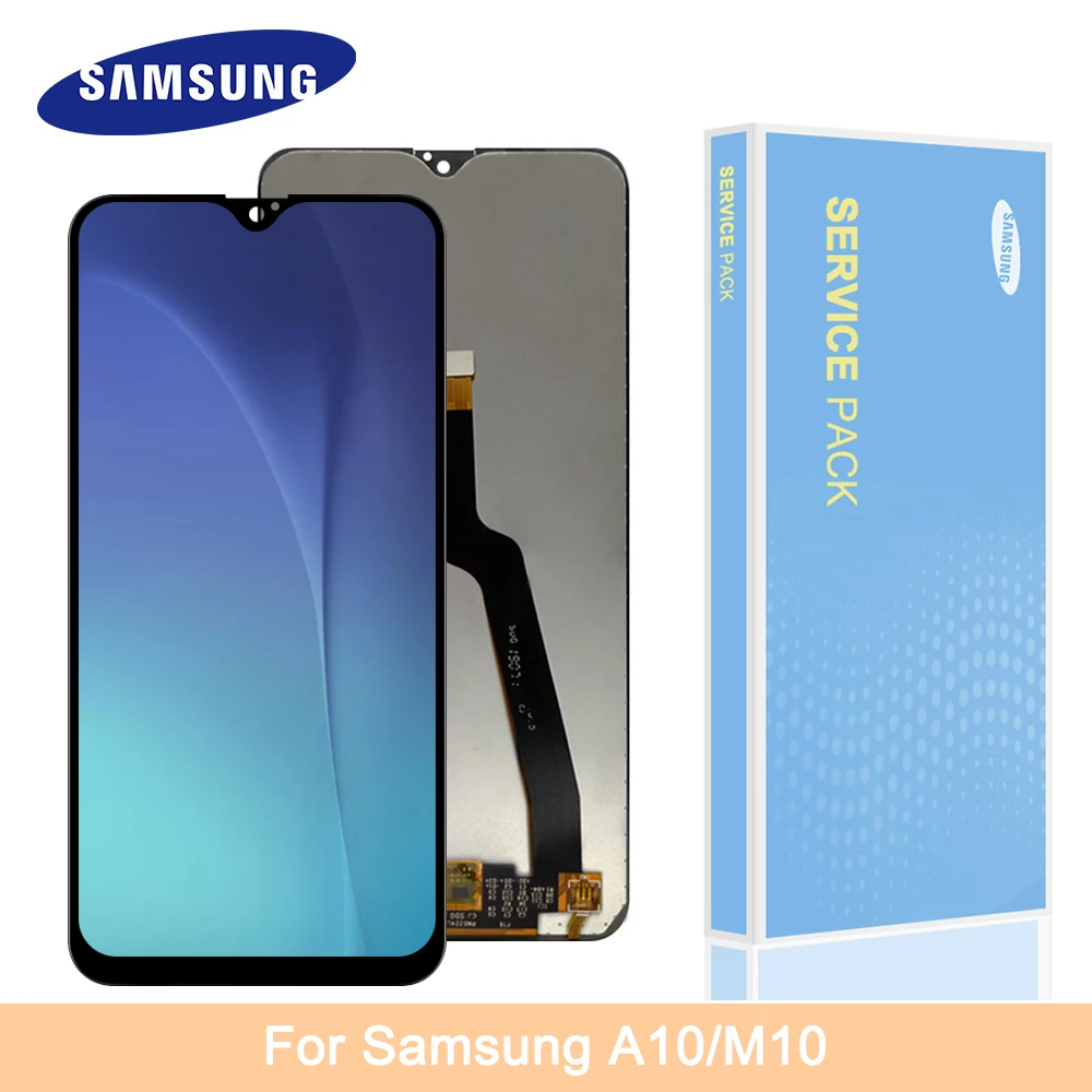 Для 6," samsung Galaxy A10 A105 ЖК-дисплей+ сенсорный экран панель дигитайзер Замена для samsung M10 M105 ЖК