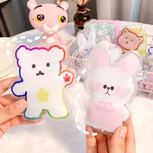 Мини зимняя многоразовая Гелевая грелка для рук, милый мультяшный мгновенный самонагревающийся обогреватель портативный ручной подогреватель Мини зимняя многоразовая Гелевая грелка для рук, милый мультяшный мгновенный самонагревающийся обогреватель портативный ручной подогреватель