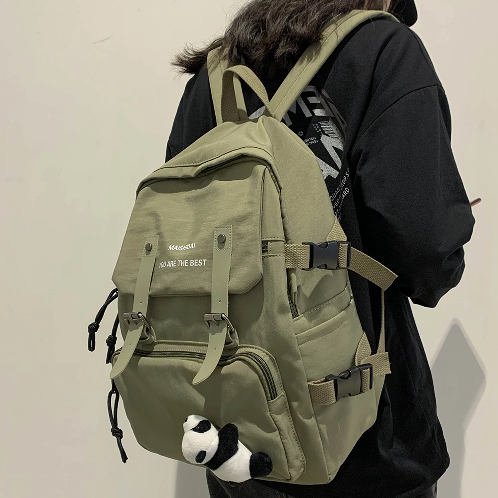 Student Backpack School-Bag Travel Female Waterproof Women Kawaii Laptop Fashion Bag