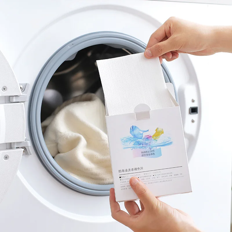 

2242 Manufacturers Direct Selling Laundry Resist Dyeing Color Absorption Tissue Clothes Color Cloth Suction Colored Paper Resist
